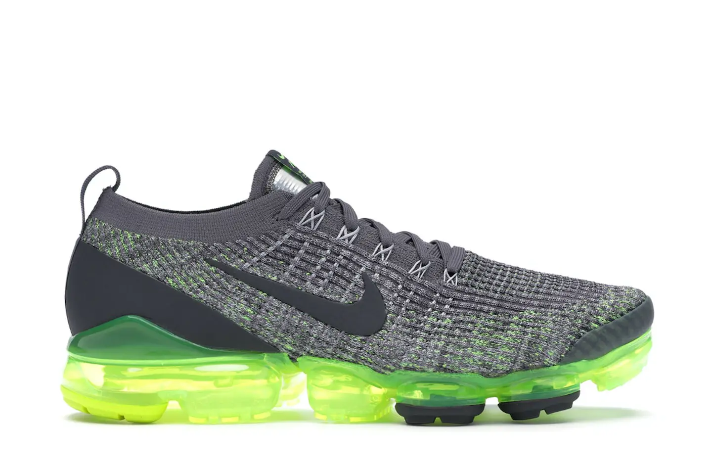 Nike Air VaporMax Flyknit 3 Gunsmoke Volt Men's - AJ6900-009 - US