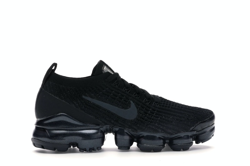 Nike air vapormax flyknit 3 triple black womens clearance