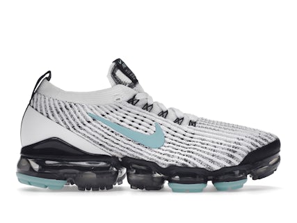 Nike Air VaporMax Flyknit White Black Aurora (Women's) CT1274