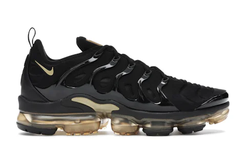 Nike Air VaporMax Plus Black Metallic Gold Men's - CW7299-001 - US