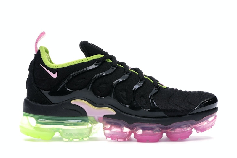 Air vapormax plus deals black pink rise volt