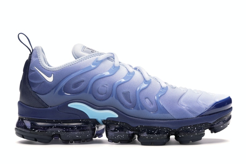 Vapormax plus white outlet and blue