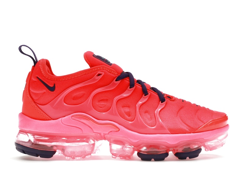 Nike Air VaporMax Plus Bright Crimson Pink Blast Women s