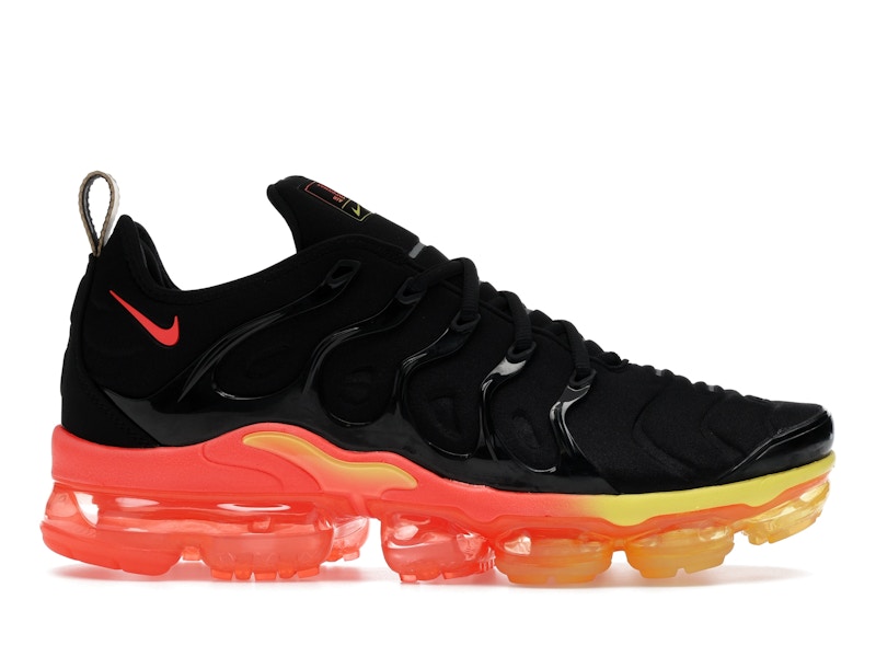 vapormax plus orange black
