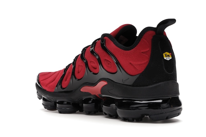 Nike Air VaporMax Plus University Red Black