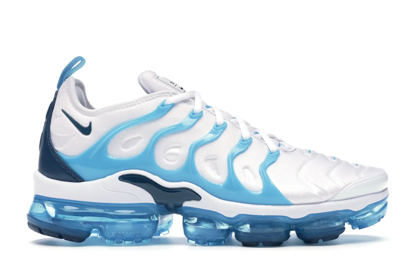 Nike Air VaporMax Plus White Blue Force Blue Fury - 924453-104