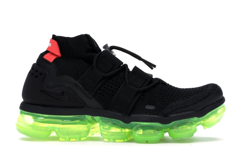 Nike air vapormax utility black volt bright crimson Clearance