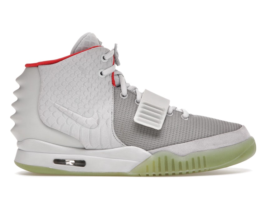Culling Against the will Golden Nike Air Yeezy 2 Pure Platinum Men's - 508214-010 - US