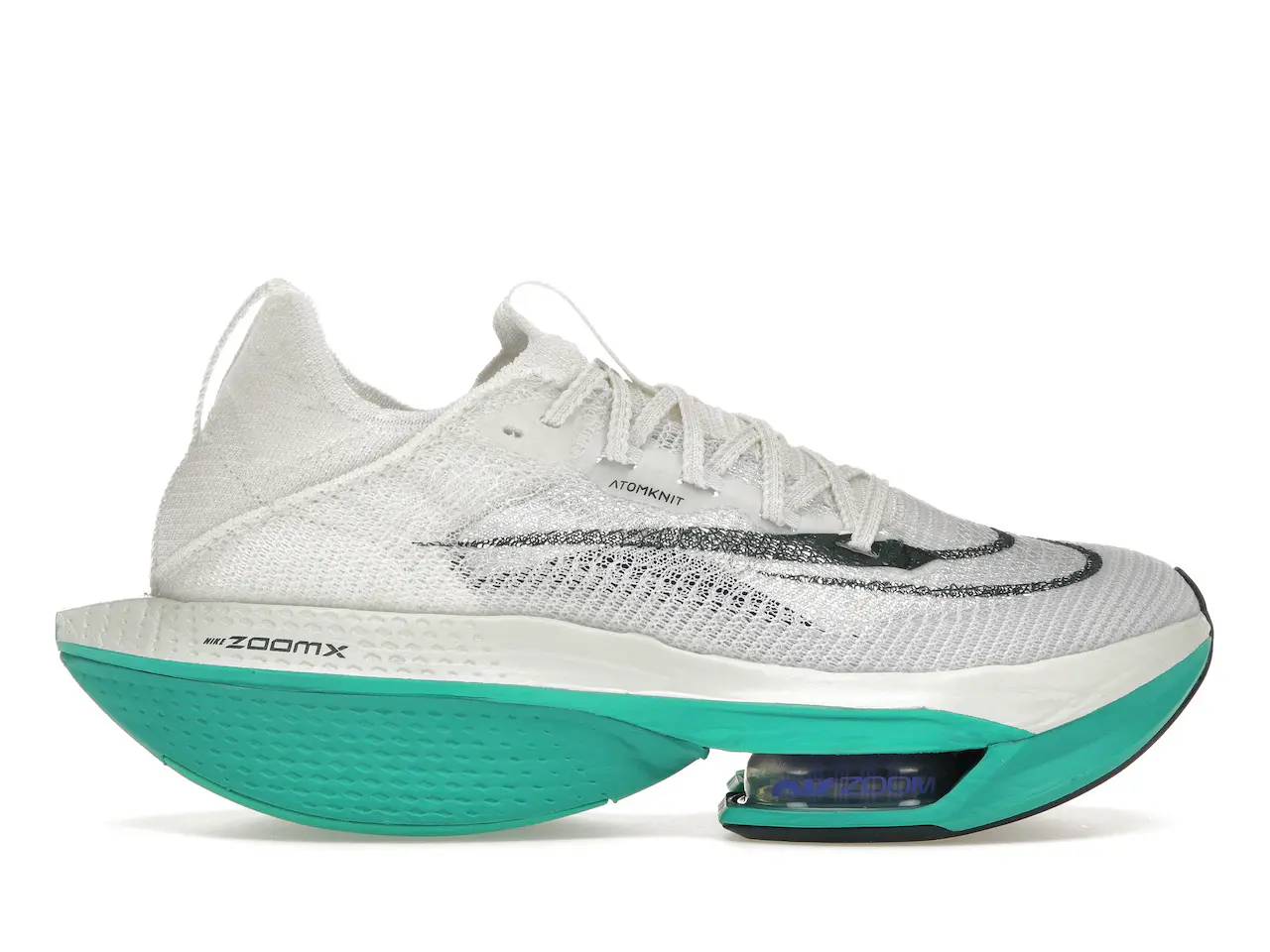 Nike Air Zoom Alphafly Next% 2 White Clear Jade (Women's) - DN3559-100 - US