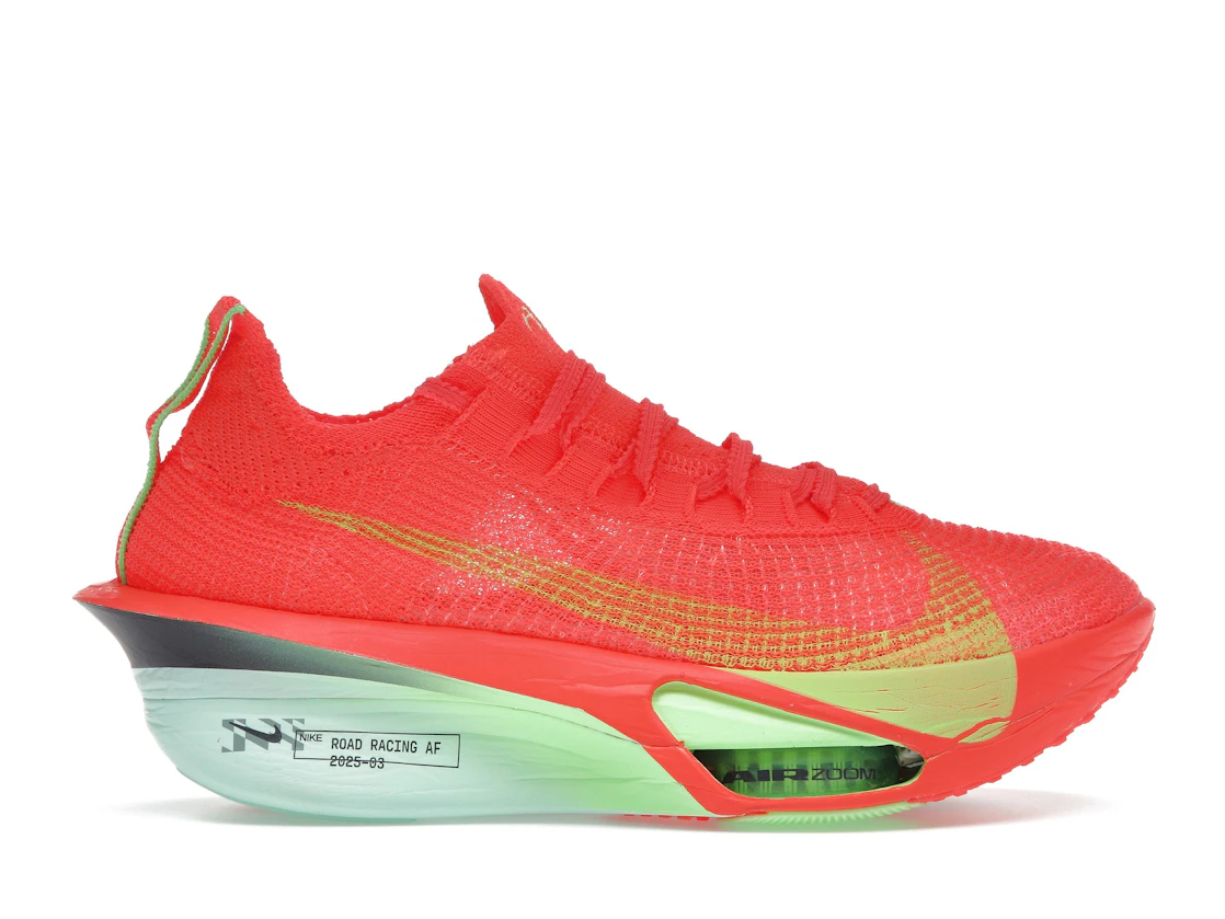 Nike Air Zoom Alphafly Next% 3 Bright Crimson Lime Blast Mint Foam Cave Purple