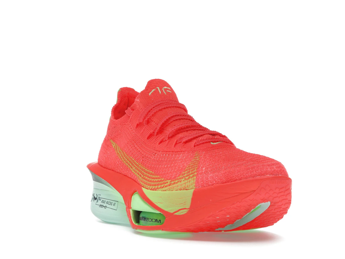Nike Air Zoom Alphafly Next% 3 Bright Crimson Lime Blast Mint Foam Cave Purple