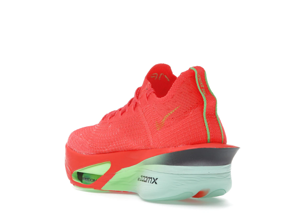 Nike Air Zoom Alphafly Next% 3 Bright Crimson Lime Blast Mint Foam Cave Purple