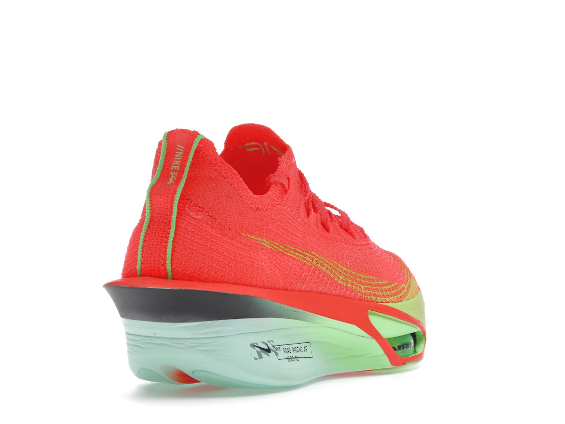 Nike Air Zoom Alphafly Next% 3 Bright Crimson Lime Blast Mint Foam Cave Purple