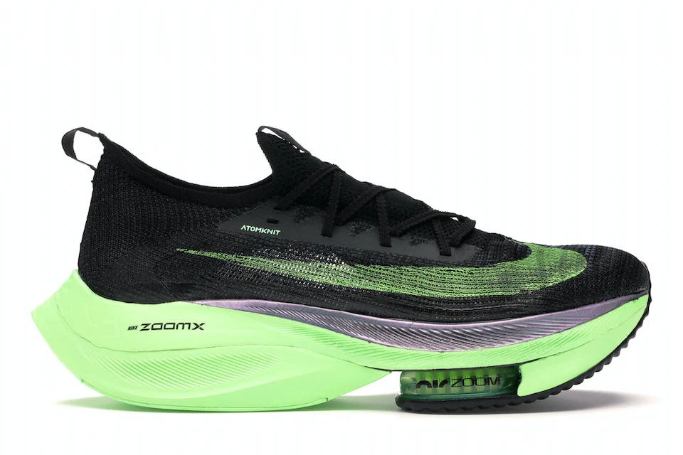 Nike Air Zoom Alphafly Next% Black Electric Green 0