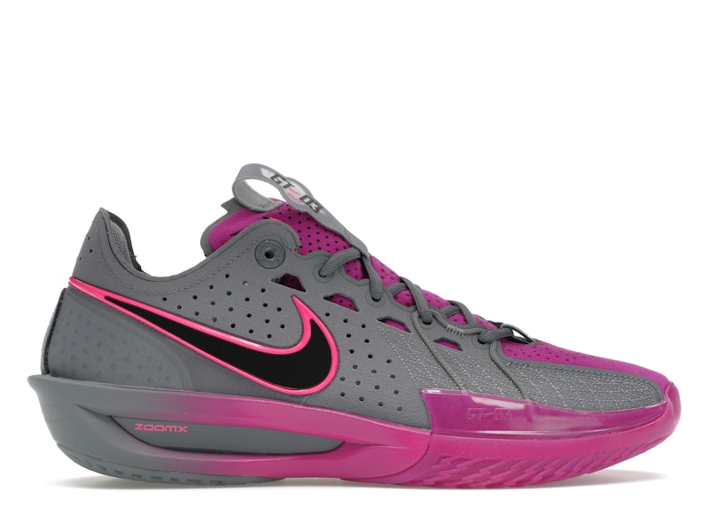 Nike Air Zoom GT Cut 3 Smoke Grey Hot Fuchsia Men's - DV2913