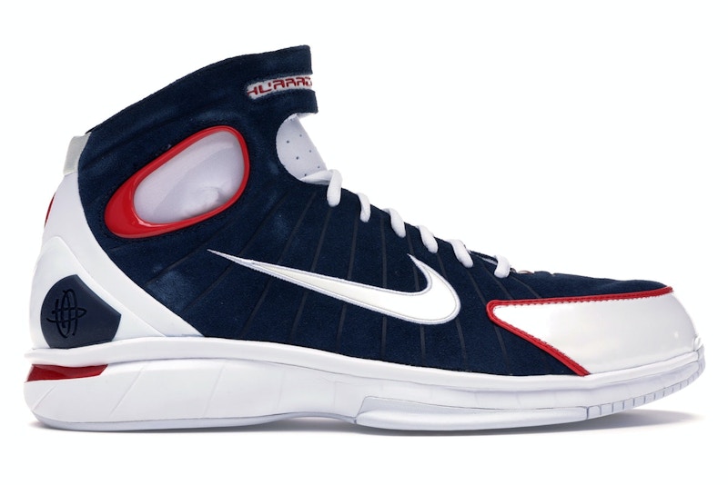 Nike Air Zoom Huarache 2K4 Navy White Red 2016 Men s 308475 400 US