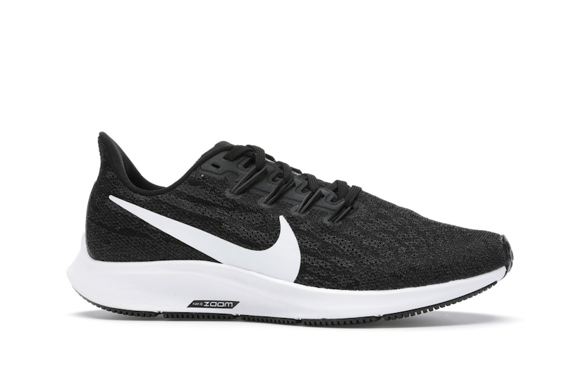 Nike Air Zoom Pegasus 36 Black White (Women's)