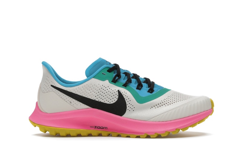 Nike Air Zoom Pegasus 36 Trail Light Orewood Brown Pink Blast Blue Lagoon Women s AR5676 101 US