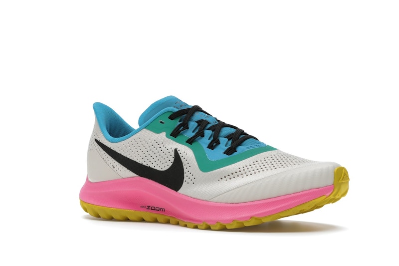 Nike air zoom pegasus 36 trail light orewood brown pink blast blue lagoon clearance