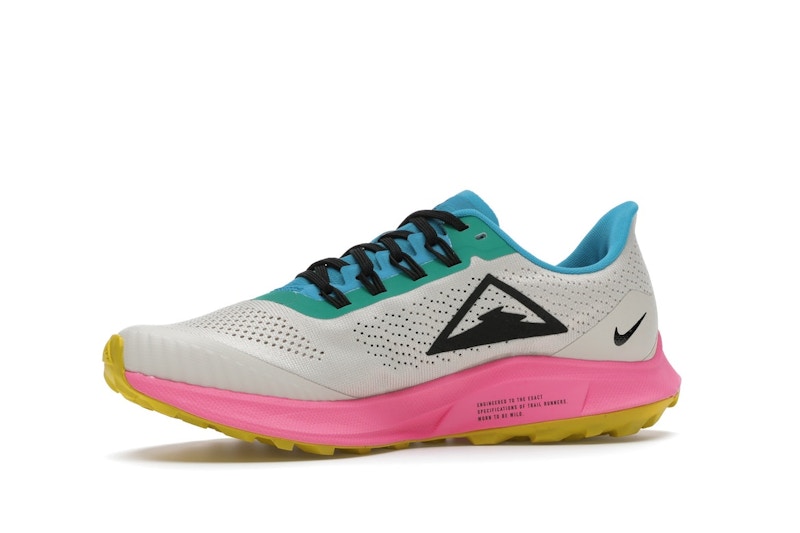Nike air zoom pegasus 36 trail light orewood brown pink blast blue lagoon clearance