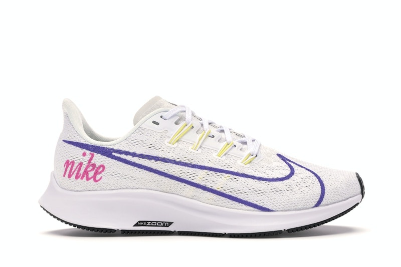 Air zoom best sale pegasus 36 white