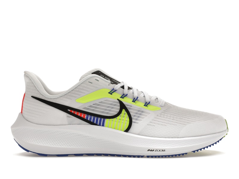 Nike Air Zoom Pegasus 39 PRM White Volt Racer Blue Men s DX1627