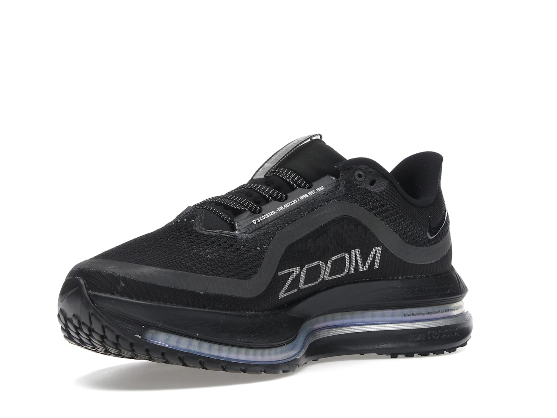 Nike Air Zoom Pegasus Premium Black Metallic Silver