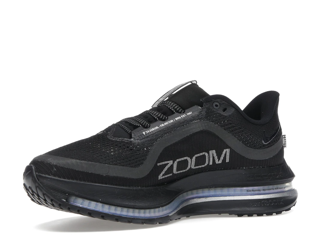 Nike Air Zoom Pegasus Premium Black Metallic Silver