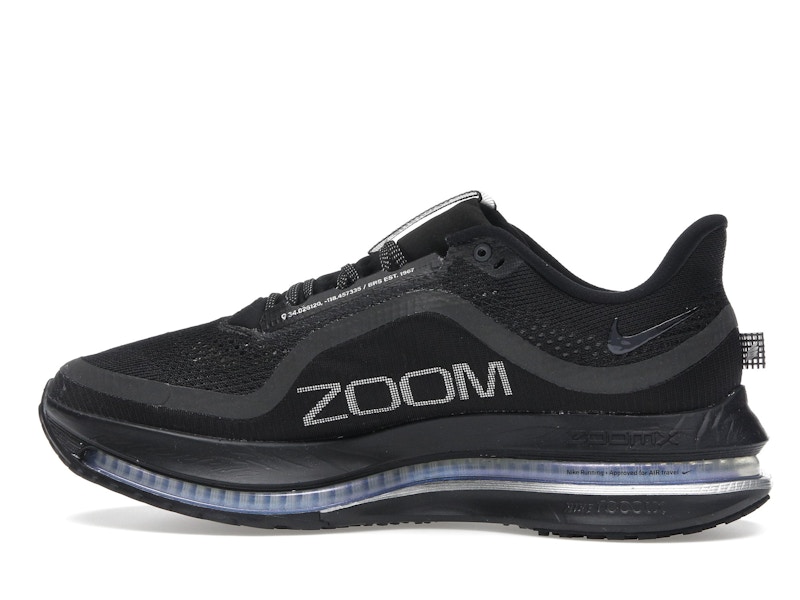 Nike Air Zoom Pegasus Premium Black Metallic Silver