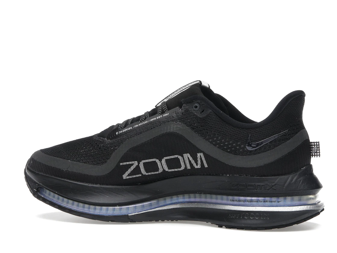 Nike Air Zoom Pegasus Premium Black Metallic Silver