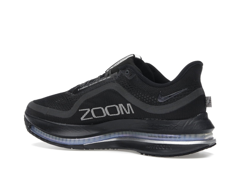 Nike Air Zoom Pegasus Premium Black Metallic Silver