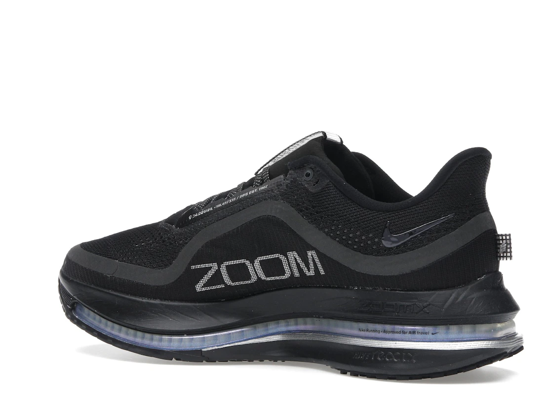 Nike Air Zoom Pegasus Premium Black Metallic Silver