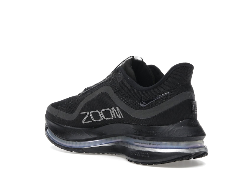 Nike Air Zoom Pegasus Premium Black Metallic Silver