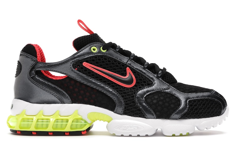 Nike spiridon deals black red