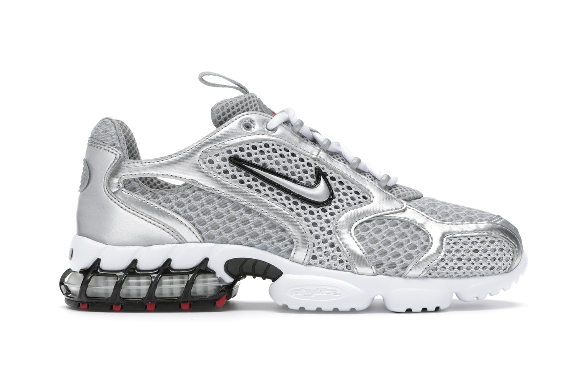 Nike Air Zoom Spiridon Cage 2 Metallic Silver Women s CD3613