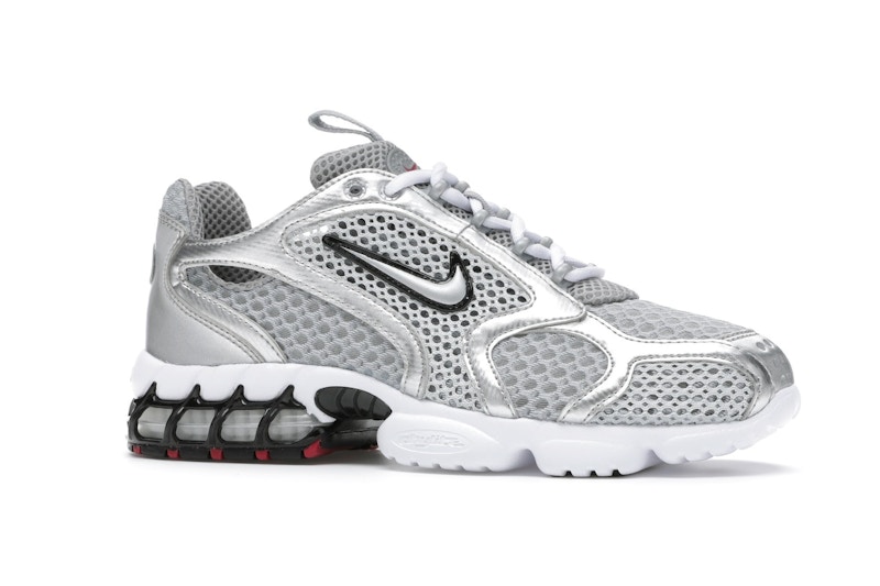 nike air zoom spiridon cage 2 metallic silver