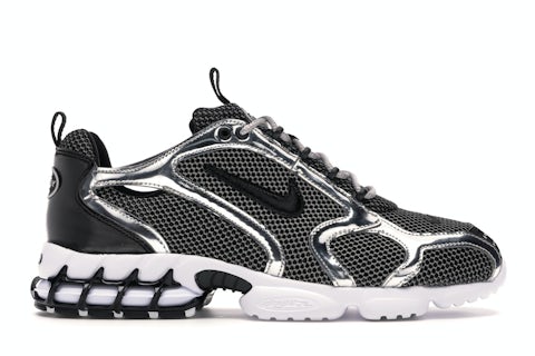 Nike Air Zoom Spiridon Cage Stussy Pure Platinum Men's CU1854