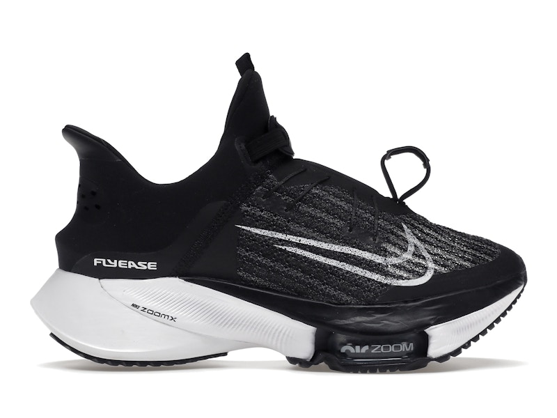 Nike Air Zoom Tempo Next% FlyEase Black White (Women's