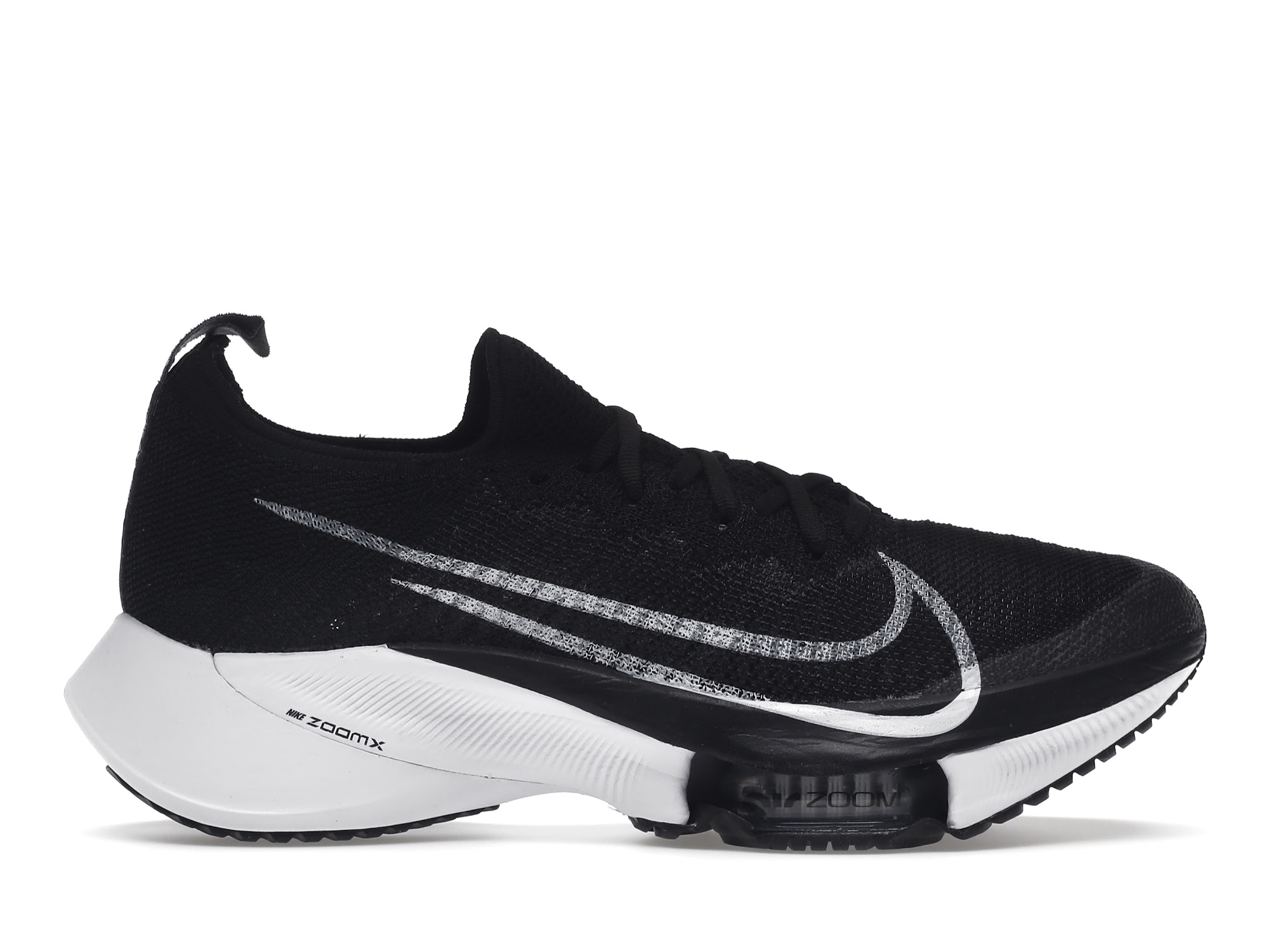 Nike Air Zoom Tempo Next% Flyknit Black White (Women's) - CI9924