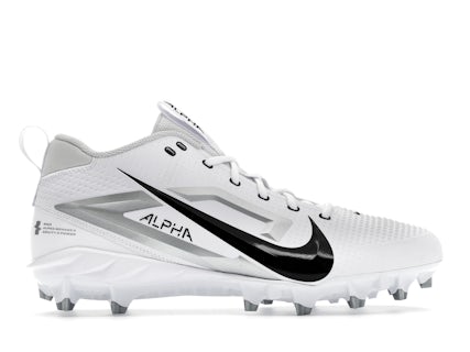 Nike Alpha Menace 4 Varsity White Metallic Silver Photon Dust Black 0