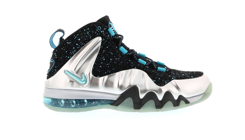 Nike Barkley Posite Max Metallic Silver Gamma Blue Men s 555097