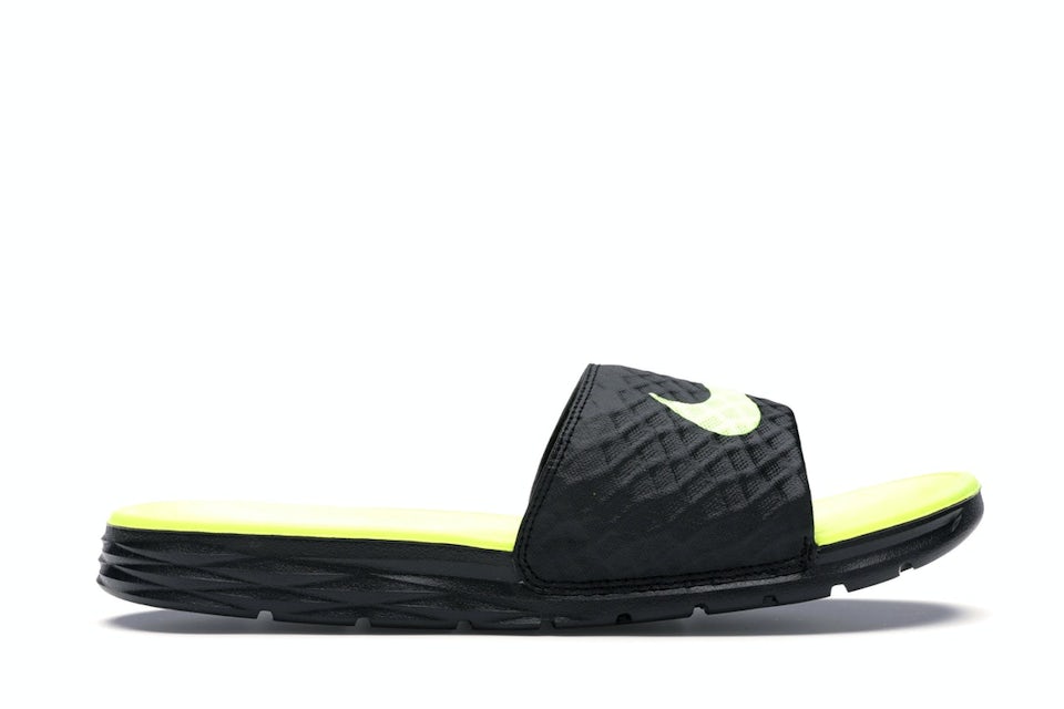 Nike Solarsoft Black/Volt Men's - 705474-070 - US