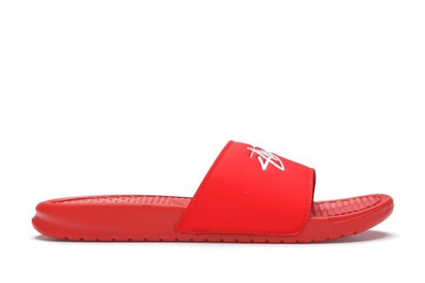 Nike Benassi Stussy Habanero Red Men's CW2787-600 US