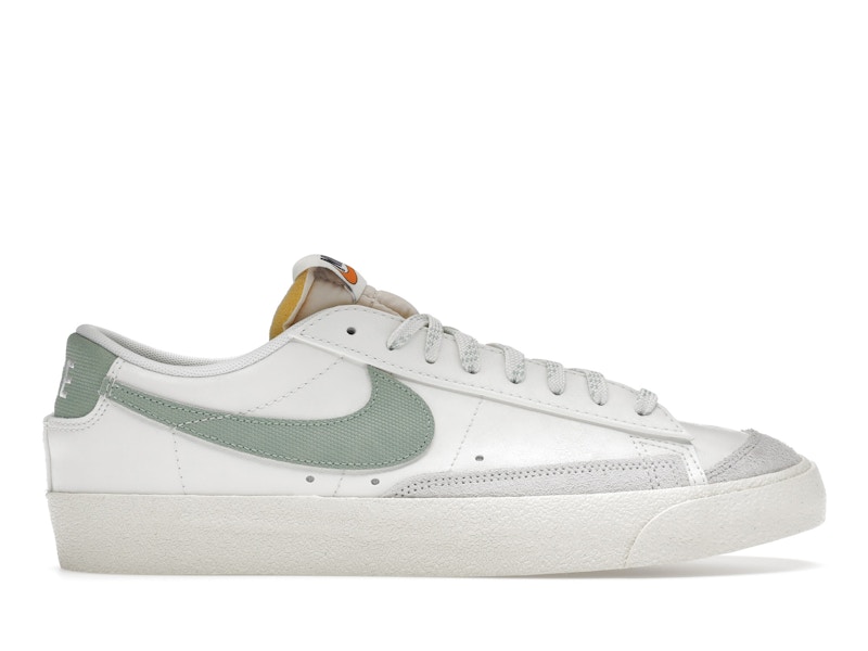 nike blazer white green