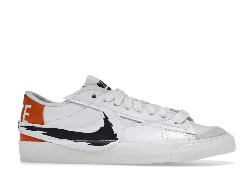 Nike Blazer Low 77 Jumbo White Summit White Magma Orange Black