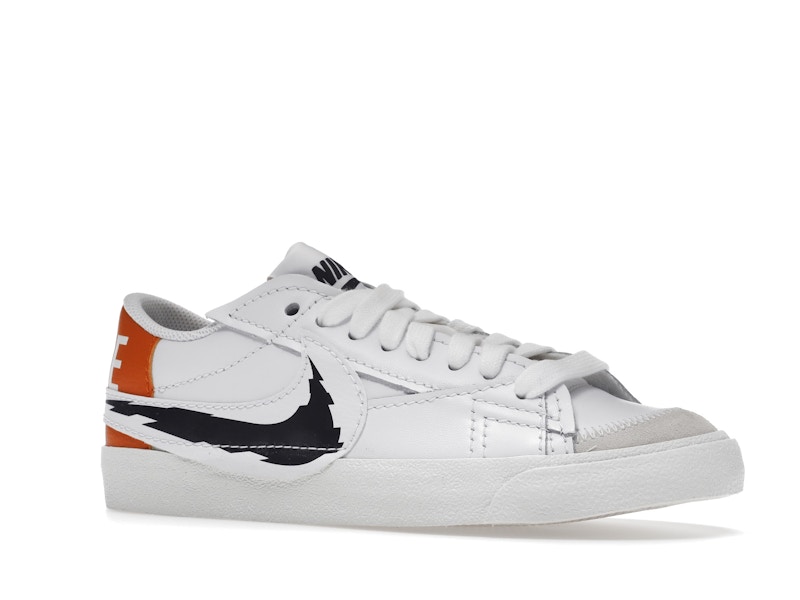 Nike Blazer Low 77 Jumbo White Summit White Magma Orange Black