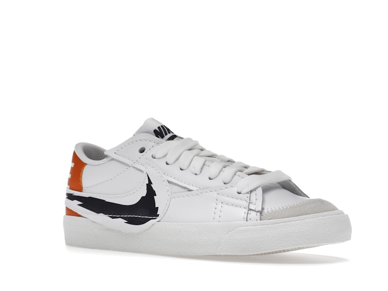 Nike Blazer Low 77 Jumbo White Summit White Magma Orange Black