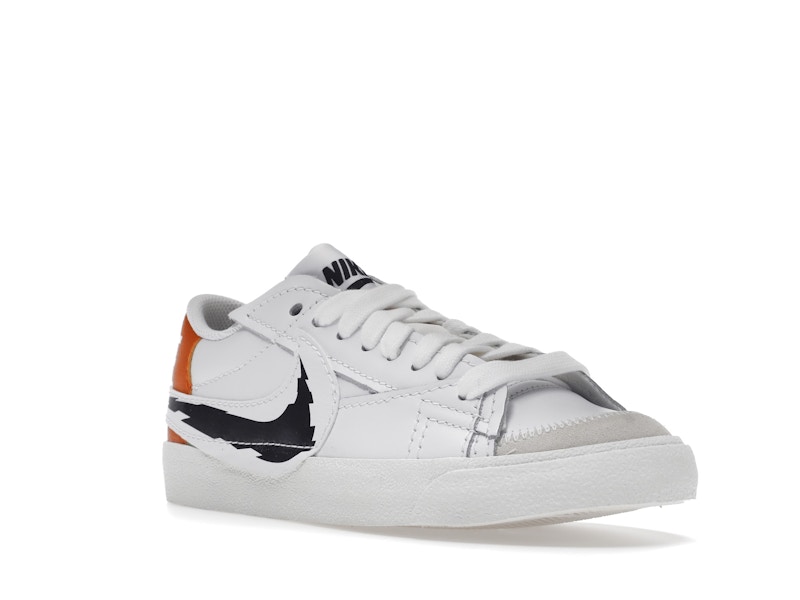 Nike Blazer Low 77 Jumbo White Summit White Magma Orange Black