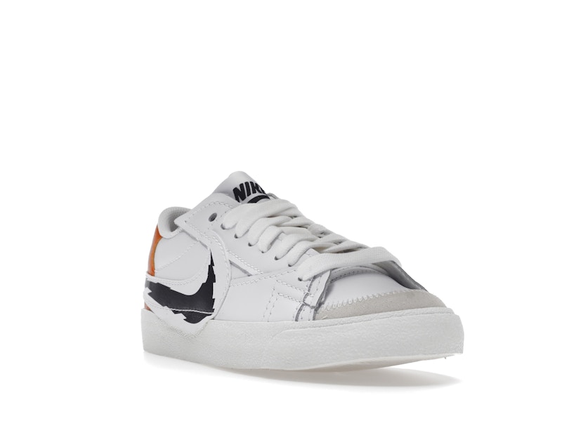 Nike Blazer Low 77 Jumbo White Summit White Magma Orange Black
