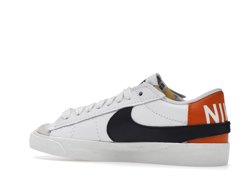Nike Blazer Low 77 Jumbo White Summit White Magma Orange Black